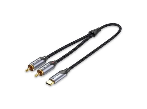 Kabel Audio Vention USB-C na 2RCA męski 1m