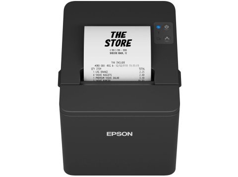 Epson TM-T20IV(102):USB+Serial+Ether,PS,Blk,EU, RS-232