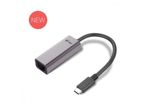 USB C adapter Metal Gigabit Ethernet, 1x USB-C do RJ-45