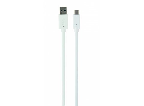 Kabel USB 3.0 typ C(AM/CM) 0.5m biały