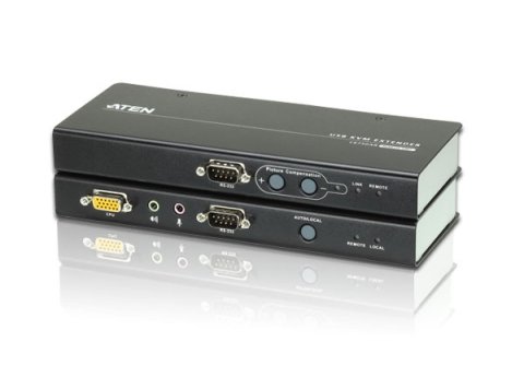 USB VGA/Audio Cat5 KVM Ext 1280x1024@200 CE750A