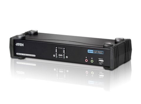 Przełącznik USB DVI Dual Link / CH7.1 Audio KVMP CS1782A