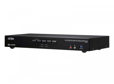 Przełącznik 4-Port USB3.0 4K HDMI Dual Display KVMP Switch