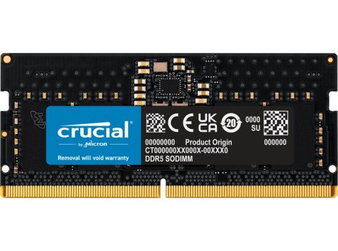 Pamięć Crucial 8GB DDR5-5600 CL46 SO-DIMM RAM 5600MHz ECC CT8G56C46S5