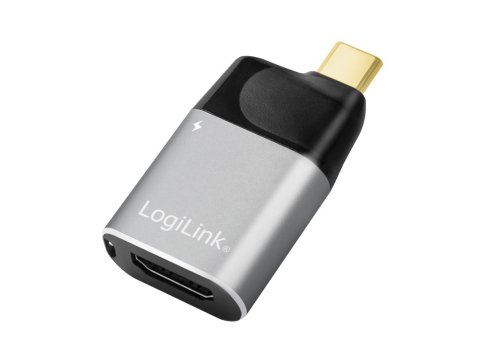 Adapter USB Type-C, do HDMI-A + USB-C, 4K