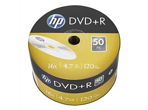 Płyty HP DVD+R 16x 4,7GB 50P DRE00070-3 69305