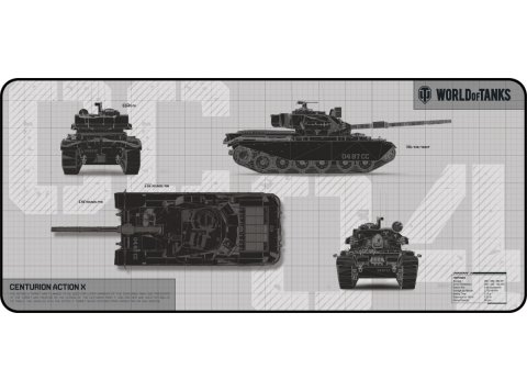 Podkładka pod mysz DEFENDER WT90 - wersja limitowana WORLD OF TANKS