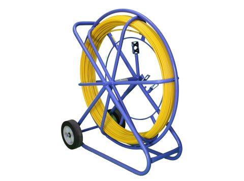 Extralink Pilot do przeciągania kabli Pilot 9mm 300m włókno szklane FRP, śr. 9mm, dł. 300m, żółty
