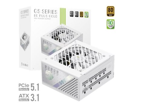 Gamemax PSU | GS 850G WH | 850 W | SFX | White | Full Modular