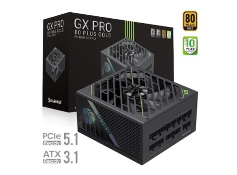Gamemax PSU | GX PRO 1050G | 1050 W | Gold | Full Modular
