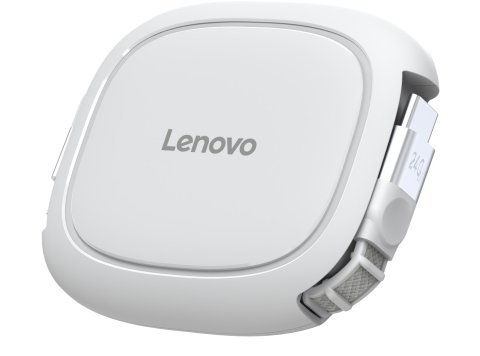 Kabel zwijany Lenovo GX91V57059 240W USB-C biały