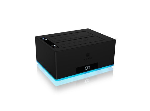 ICY BOX IB-127CL-U3 USB 3.2 Gen 1 (3.1 Gen 1) Type-B Czarny