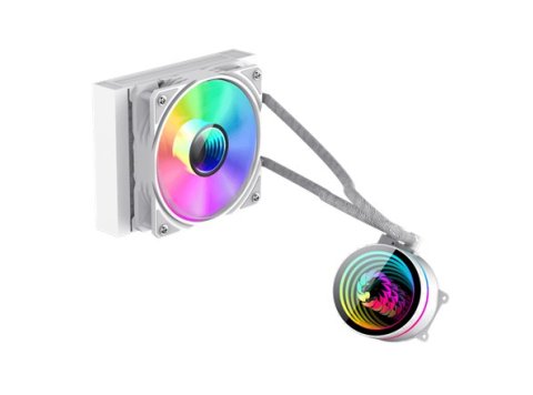 Gamemax CPU Liquid Cooler | ICEBURG 120 WT | White