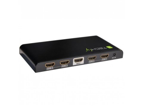 Rozgałęziacz telewizyjny Techly IDATA HDMI-4K4 4x HDMI