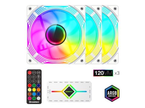 Gamemax Case Fan | KF300 WH | White