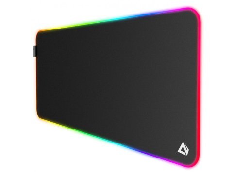 KM-P7 RGB podkładka pod mysz i klawiaturę XXL gamingowa| 900x400x4mm | wodoodporna | gumowany spód | aplikacja G-aim Control Center