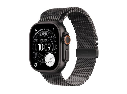 Apple Watch Ultra 3 OLED 49 mm Cyfrowy 422 x 514 px Ekran dotykowy 5G Czarny Wi-Fi GPS