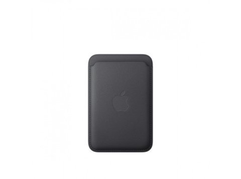 Portfel z tkaniny FineWoven z MagSafe do iPhonea - czarny