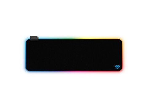Duża mata gamingowa z kolorowym podświetleniem RGB GAMING MAT MT262