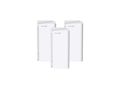 Tenda MX21 Pro(3-pack) Trójpasmowy (2,4 GHz / 5 GHz / 6 GHz) Wi-Fi 6 (802.11ax) Biały Wewnętrzne