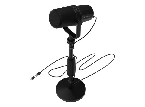 Mikrofon GENESIS RADIUM 750D studyjny USB/XLR statyw