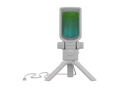 GENESIS Radium 250 Biały Mikrofon do konsoli do gier