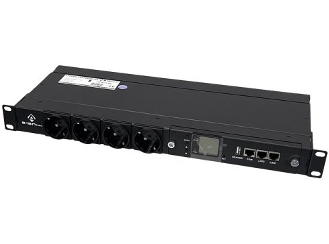 Listwa zasilająca SMART RACK 19" 1f - 8xC13+4xCEE7/5 monitoring środowiskowy i energii AVIZIO POWER