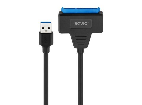 Adapter USB-A 3.1 Gen 1 (M) - SATA (F) do dysków SATA 2.5 cala , AK-68