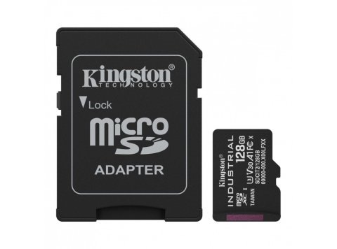 Karta pamięci microSD 128GB CL10 UHSI Industrial