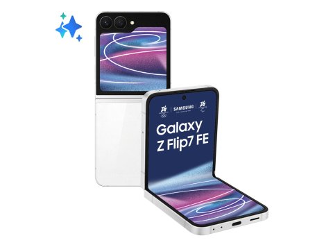 Smartfon Samsung Galaxy Z Flip7 FE 17cm 6.7" 5G 8GB 128GB 4000mAh Biały