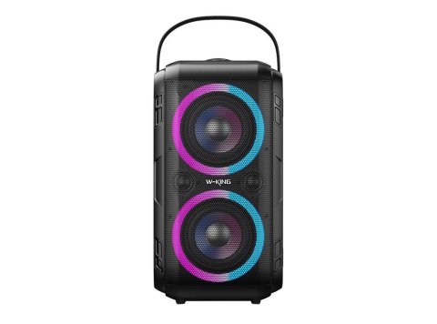 Głośnik bezprzewodowy Bluetooth W-KING T9-2 80W czarny
