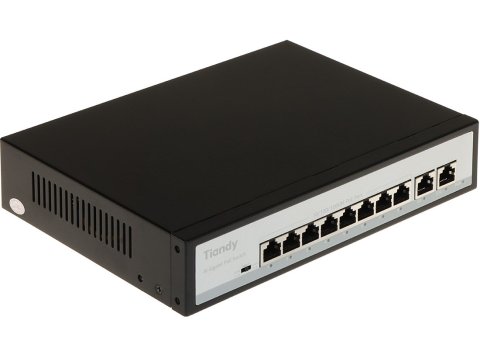 Switch POE TC-P3S010 8-portowy Tiandy SPEC:G/0820/AT/110
