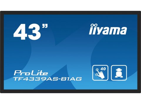 Monitor 43 cale TF4339AS-B1AG,IPS,4K,HDMIx2,DP,RJ45,3xUSB,40pkt, ANDROID,24/7