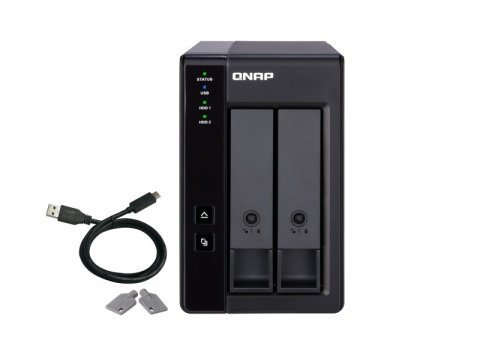 2-wnękowa obudowa rozszerzająca RAID TR-002 z USB3.1 Gen.2
