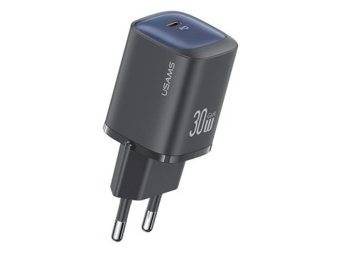 Ładowarka sieciowa 30W GaN USB-C Fast charging Czarna