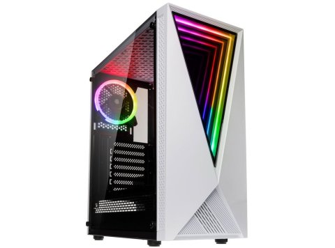 Obudowa gamingowa, Obudowa Midi Tower Kolink VOID WHITE, biały