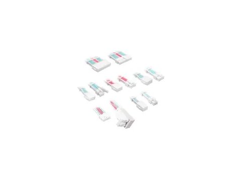 Kolink Core Pro Braided Cable Extension Kit 12V-2x6 Type 2 - Brilliant White/Neon Blue/Pure Pink