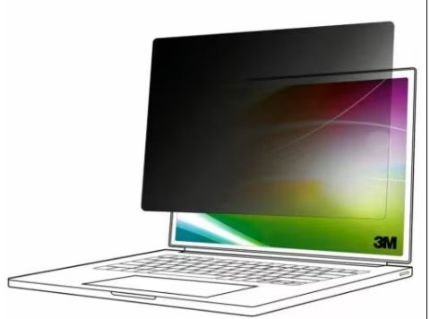 3M BPNAP007 filtr do ekranu 38,9 cm (15.3") Laptop Bezramkowy filtr prywatności na wyswietlacz