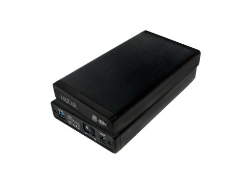 Zewnętrzna obudowa HDD 3.5 cala, SATA, USB3.0, Czarna Aluminiowa