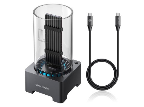 Stacja dokująca GRAUGEAR USB 4.0 f. M.2 PCIe Gen4x4 NVMe SSD