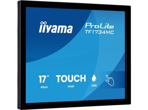 iiyama ProLite TF1734MC-B8X monitor komputerowy 43,2 cm (17") 1280 x 1024 px Ekran dotykowy