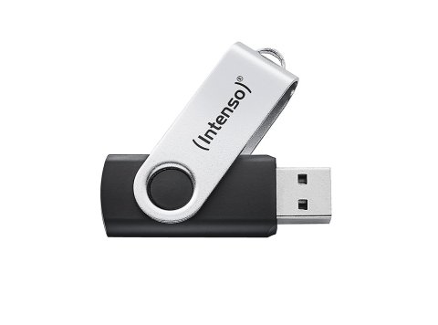 Intenso USB 256GB OFFICE LINE 3.2 Gen1 Silver-Black pamięć USB USB Typu-A 3.2 Gen 1 (3.1 Gen 1) Czarny, Srebrny