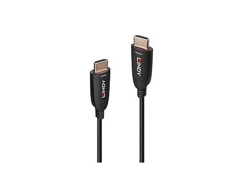 Kabel HDMI hybrydowy światłowodowy Lindy 15m