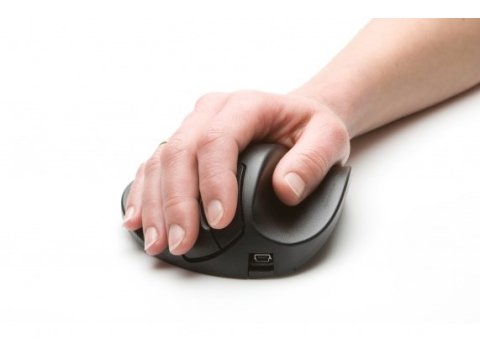 BakkerElkhuizen HandShoeMouse Wireless myszka Biuro Po prawej stronie RF Wireless Optyczny 1000 DPI
