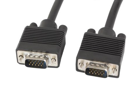 Kabel Lanberg CA-VGAC-10CC-0030-B (D-Sub (VGA) M - D-Sub (VGA) M; 3m; kolor czarny)