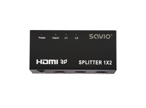 Splitter SAVIO cl-42 (HDMI; 2x HDMI)