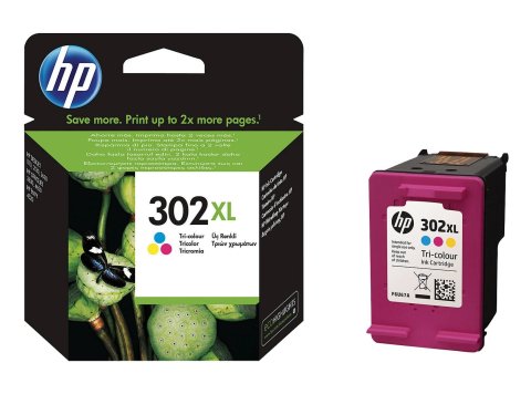 HP Tusz nr 302XL F6U67AE color 8ml 330str EOL