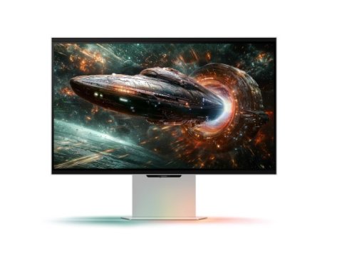 Monitor 27 cali Odyssey 3D G90XF IPS 3840x2160 UHD 16:9 2xHDMI 1xDP 2xUSB-A 1xUSB-B 1ms 165Hz HAS+PIV płaski 2y2d (LS27FG900XUXEN)