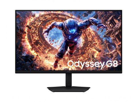 Monitor 32 cale Odyssey G80HS IPS 6144x3456 6K 16:9 2xHDMI 1xDP 2xUSB 3.2 1ms 330/165Hz HAS+PIV płaski 2Yd2d (LS32HG802ESXEN)