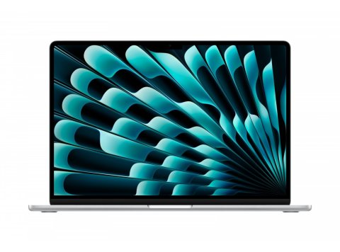 MacBook Air 15.3 cala: M5 10/10, 16GB, 1TB SSD, bez zasilacza - Srebrny